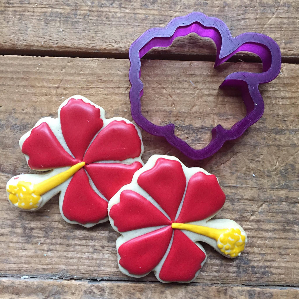 Hibiscus or Fireworks Cookie Cutter and Fondant Cutter and Clay Cutter