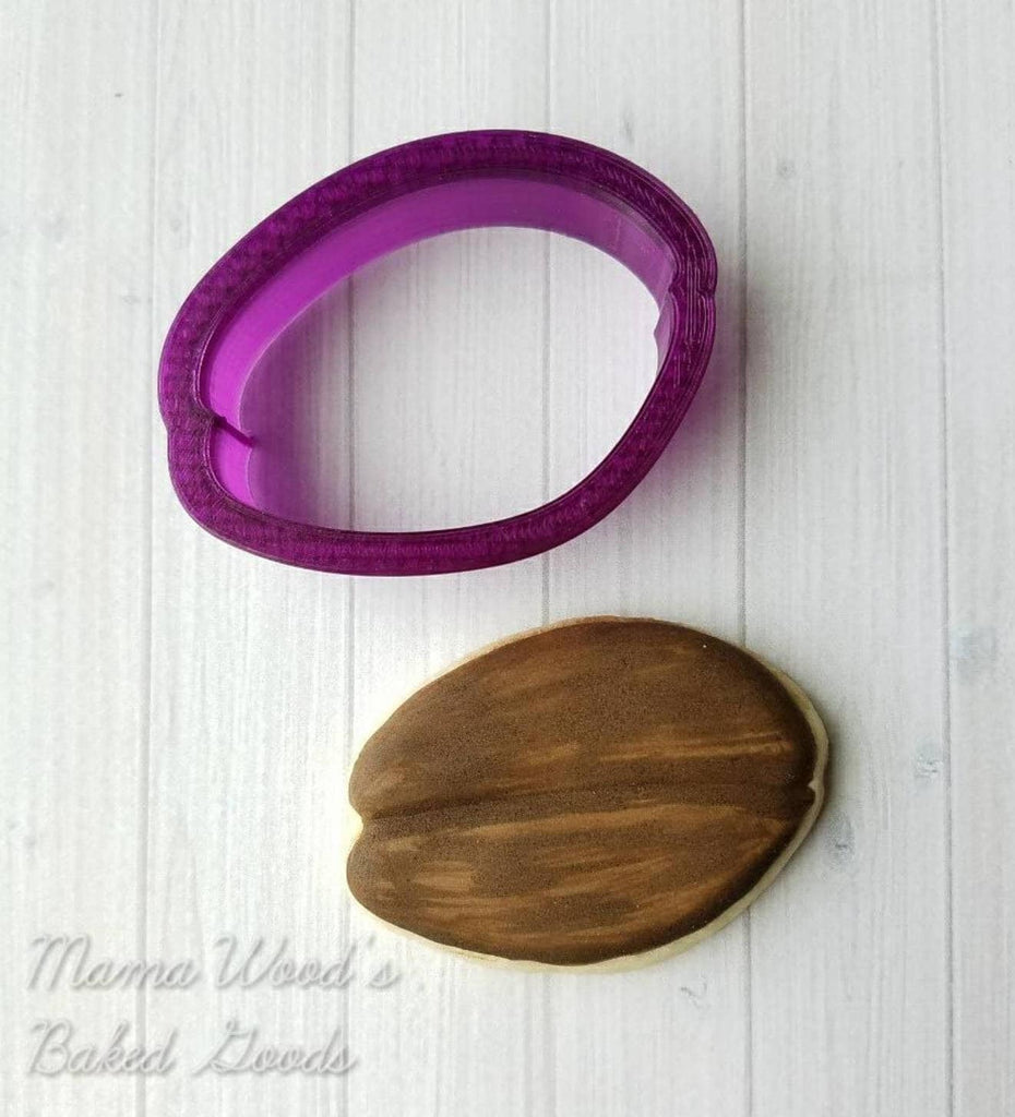 Coffee Bean Cookie Cutter and Fondant Cutter and Clay Cutter