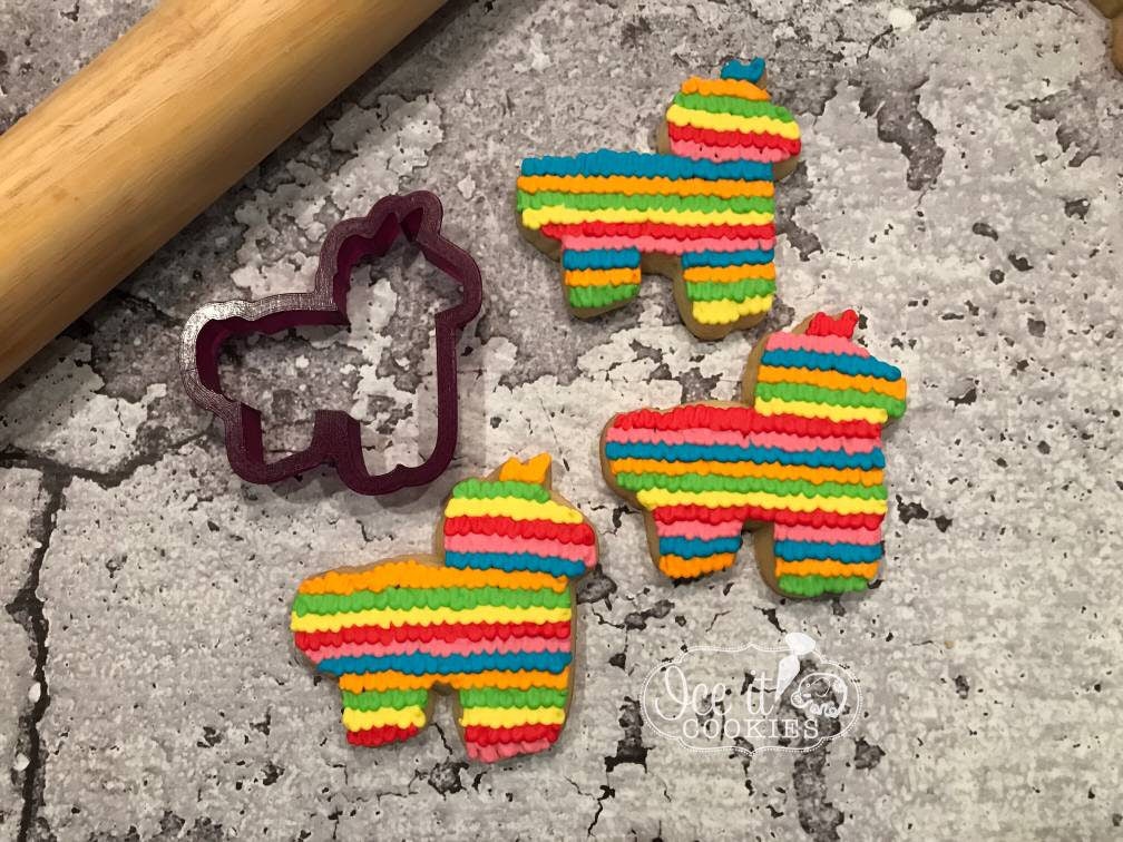 Pinata Cookie Cutter and Fondant Cutter and Clay Cutter