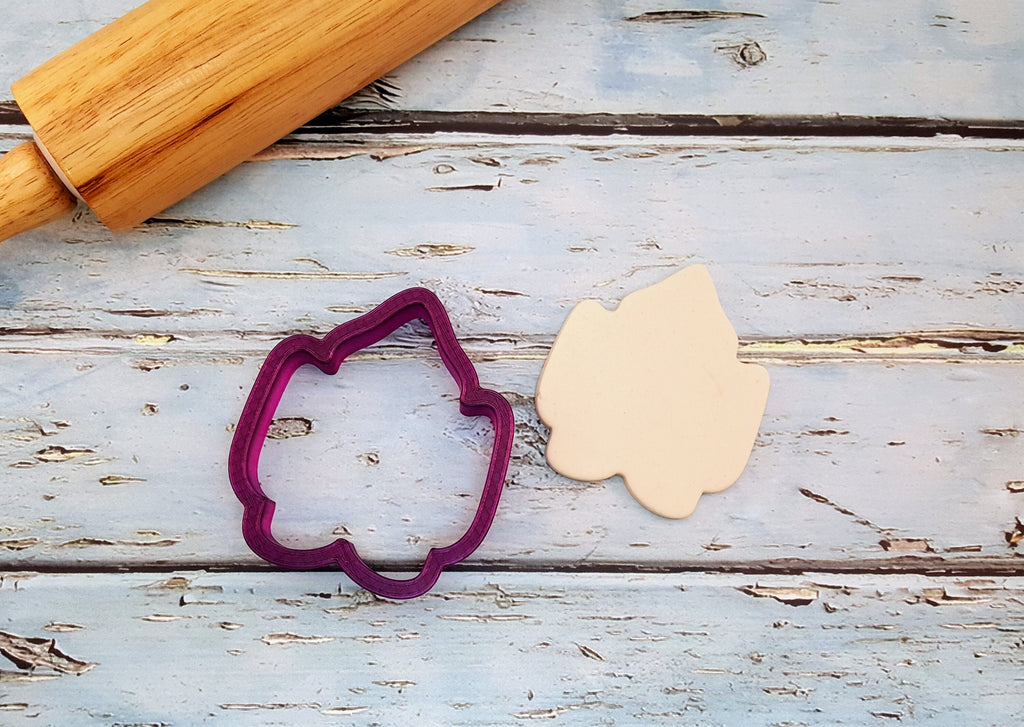 Pumpkin Leaf Cookie Cutter and Fondant Cutter and Clay Cutter