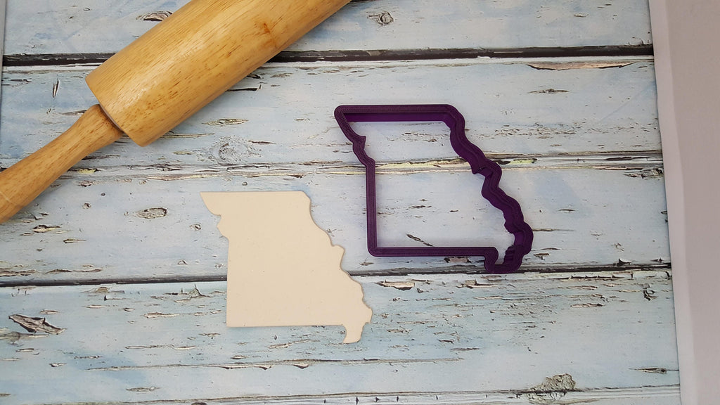 State of Missouri Cookie Cutter and Fondant Cutter and Clay Cutter