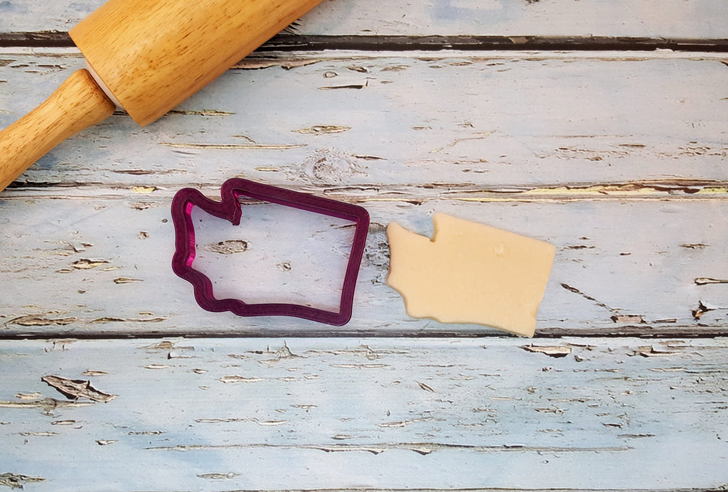 State of Washington Cookie Cutter and Fondant Cutter and Clay Cutter