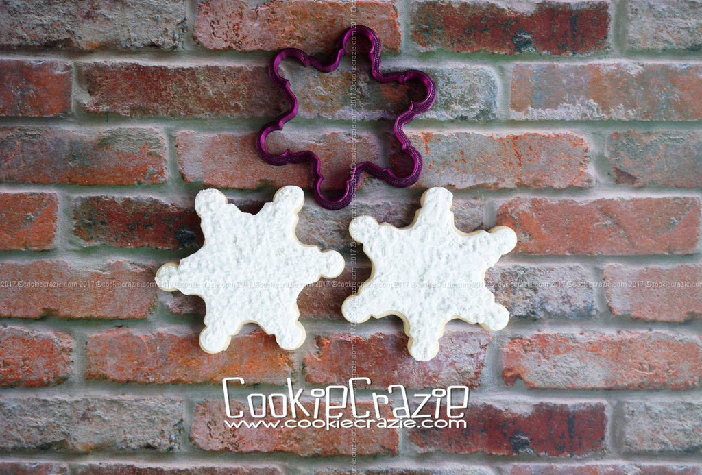 Snowflake #2 Cookie Cutter or Fondant Cutter and Clay Cutter