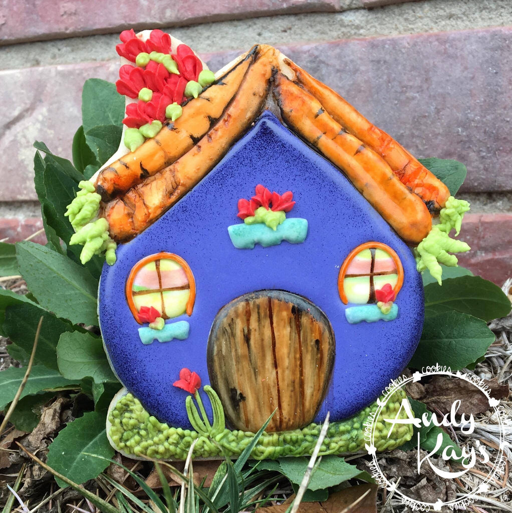 Pumpkin House or Candy House or Snow Globe Cookie Cutter or Fondant Cutter and Clay Cutter