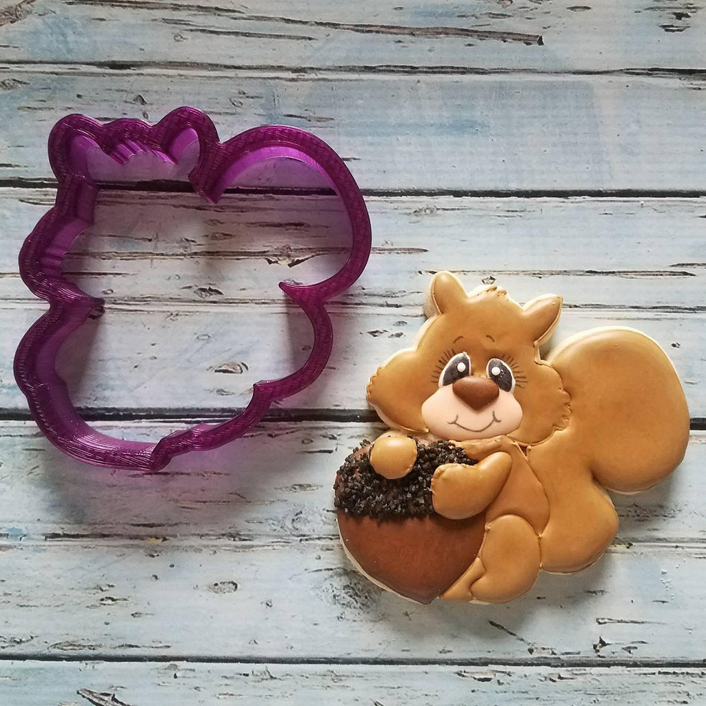 Squirrel #3 Cookie Cutter and Fondant Cutter and Clay Cutter