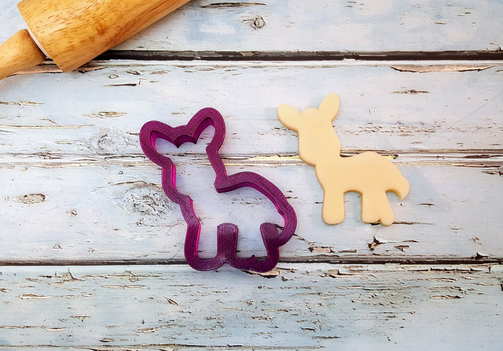 Donkey from Nativity Scene Cookie Cutter and Fondant Cutter and Clay Cutter