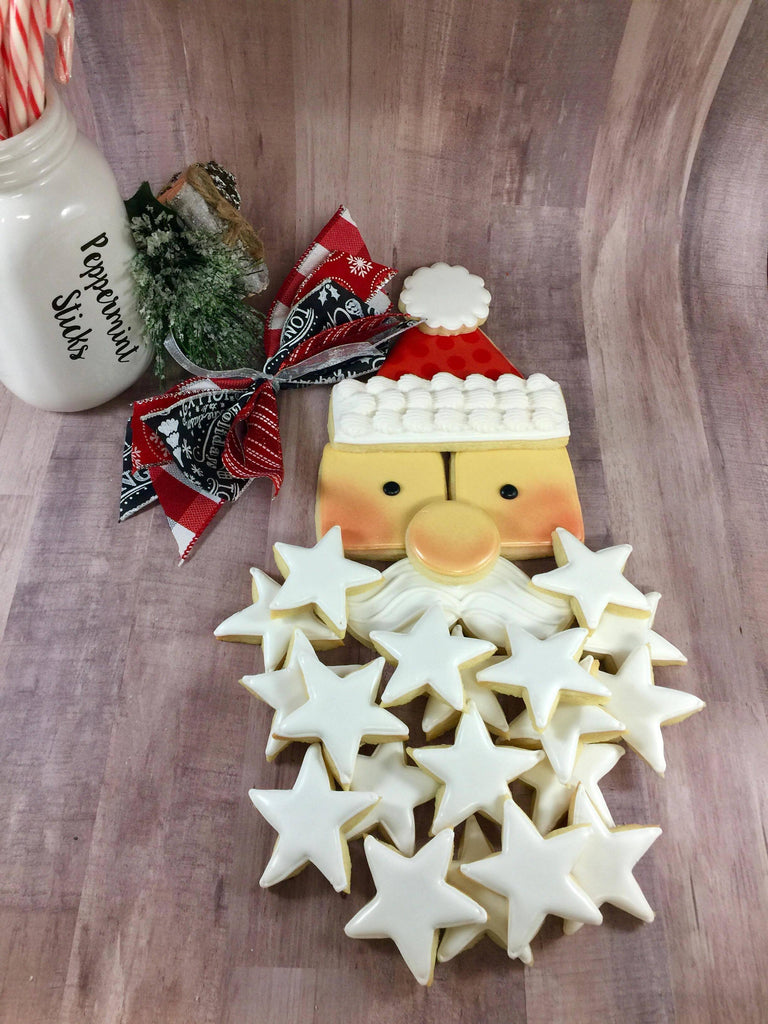 Create A Santa - Set of 7 - Cookie Cutter and Fondant Cutter and Clay Cutter