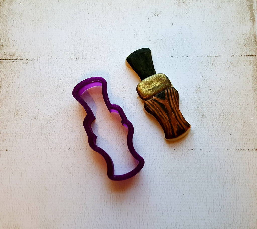 Duck Call Duckcall Cookie Cutter and Fondant Cutter and Clay Cutter