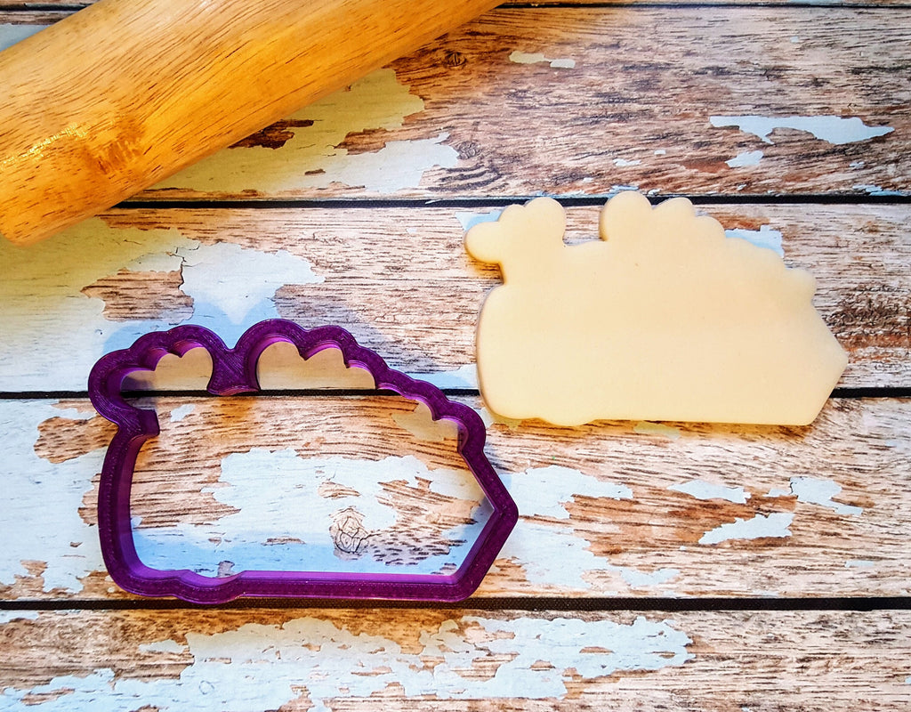 Miss Doughmestic Thank You with Pencil Cookie Cutter or Fondant Cutter and Clay Cutter