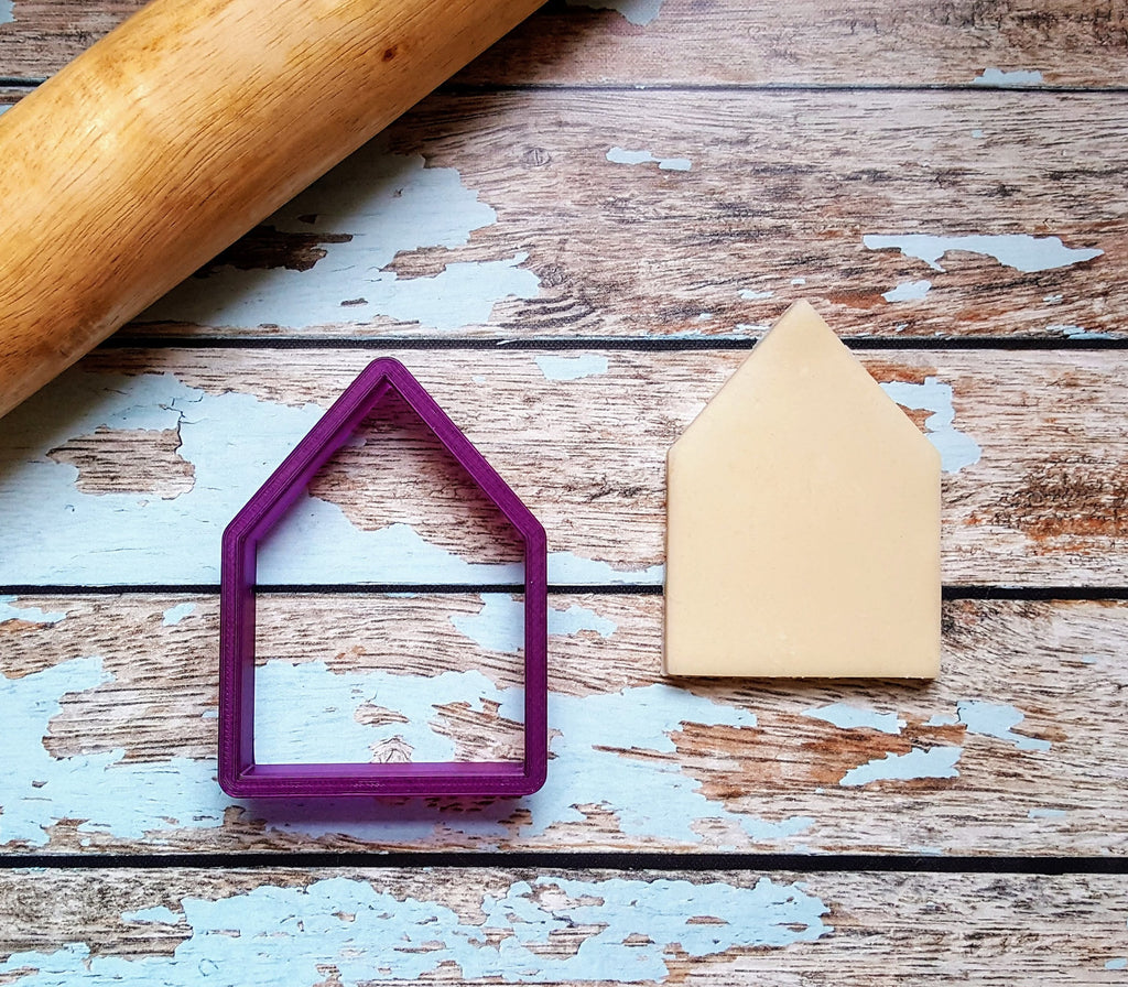 Bird House or Dog House Cookie Cutter and Fondant Cutter and Clay Cutter