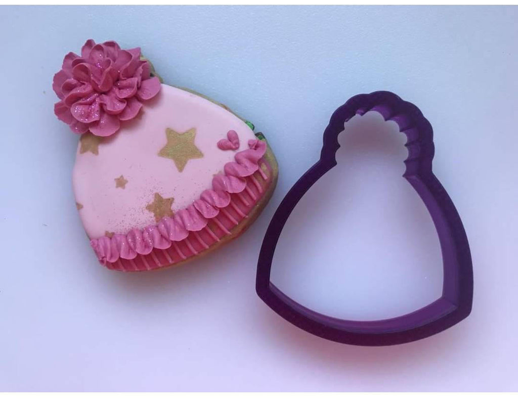 Miss Doughmestic Baby Cap or Hat Cookie Cutter and Fondant Cutter and Clay Cutter