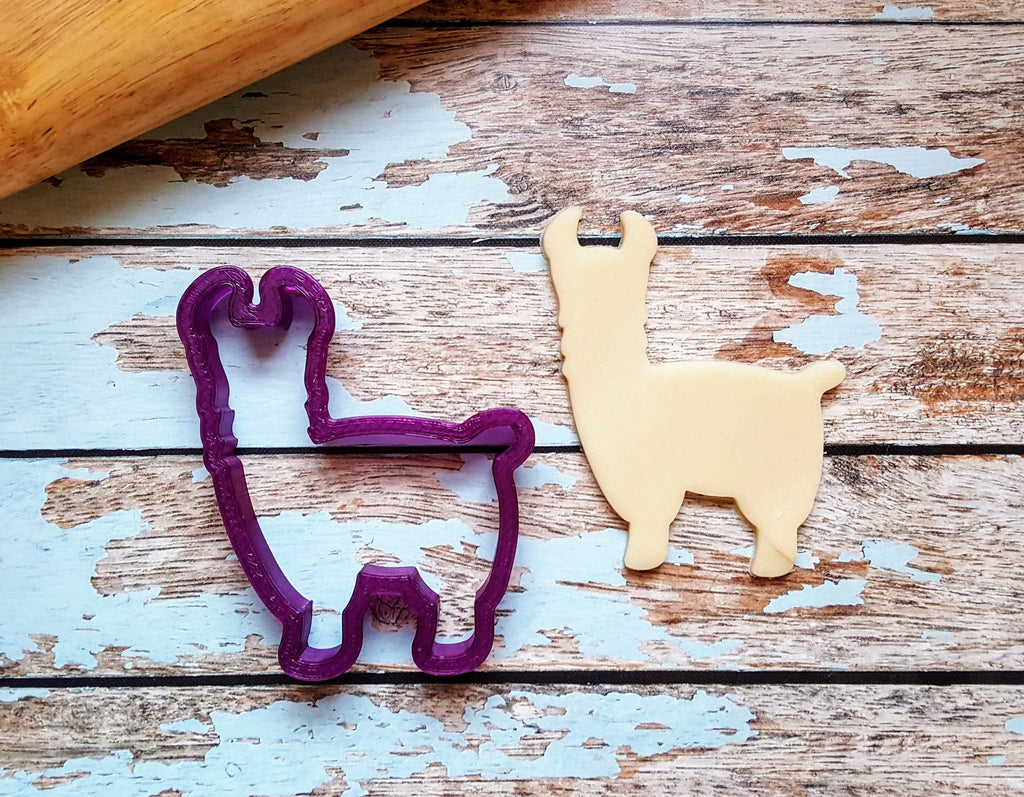 Llama #2 Cookie Cutter and Fondant Cutter and Clay Cutter