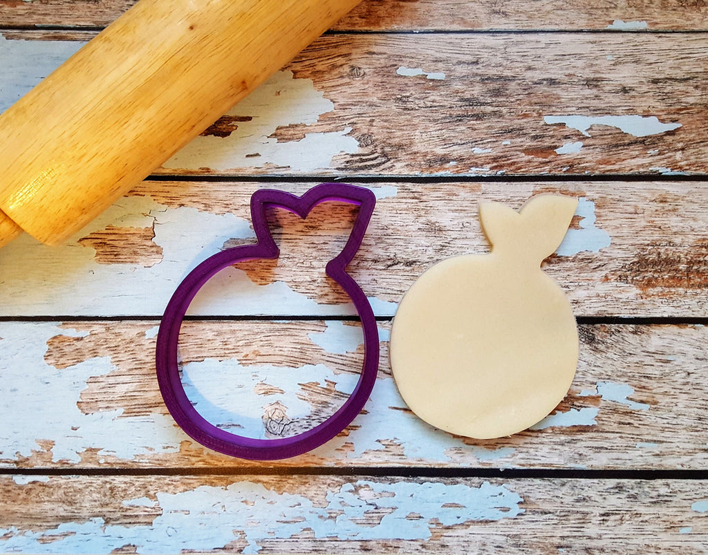 Peach #2 or Orange Cookie Cutter and Fondant Cutter and Clay Cutter