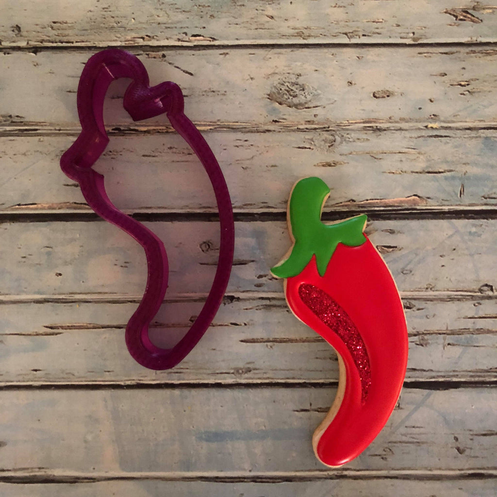 Fiesta Pepper Cookie Cutter and Fondant Cutter and Clay Cutter