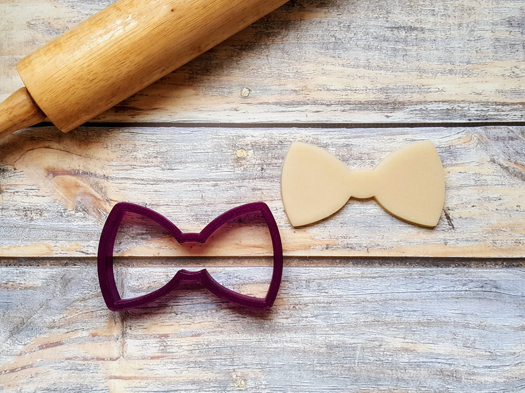 Bow Tie Cookie Cutter and Fondant Cutter and Clay Cutter