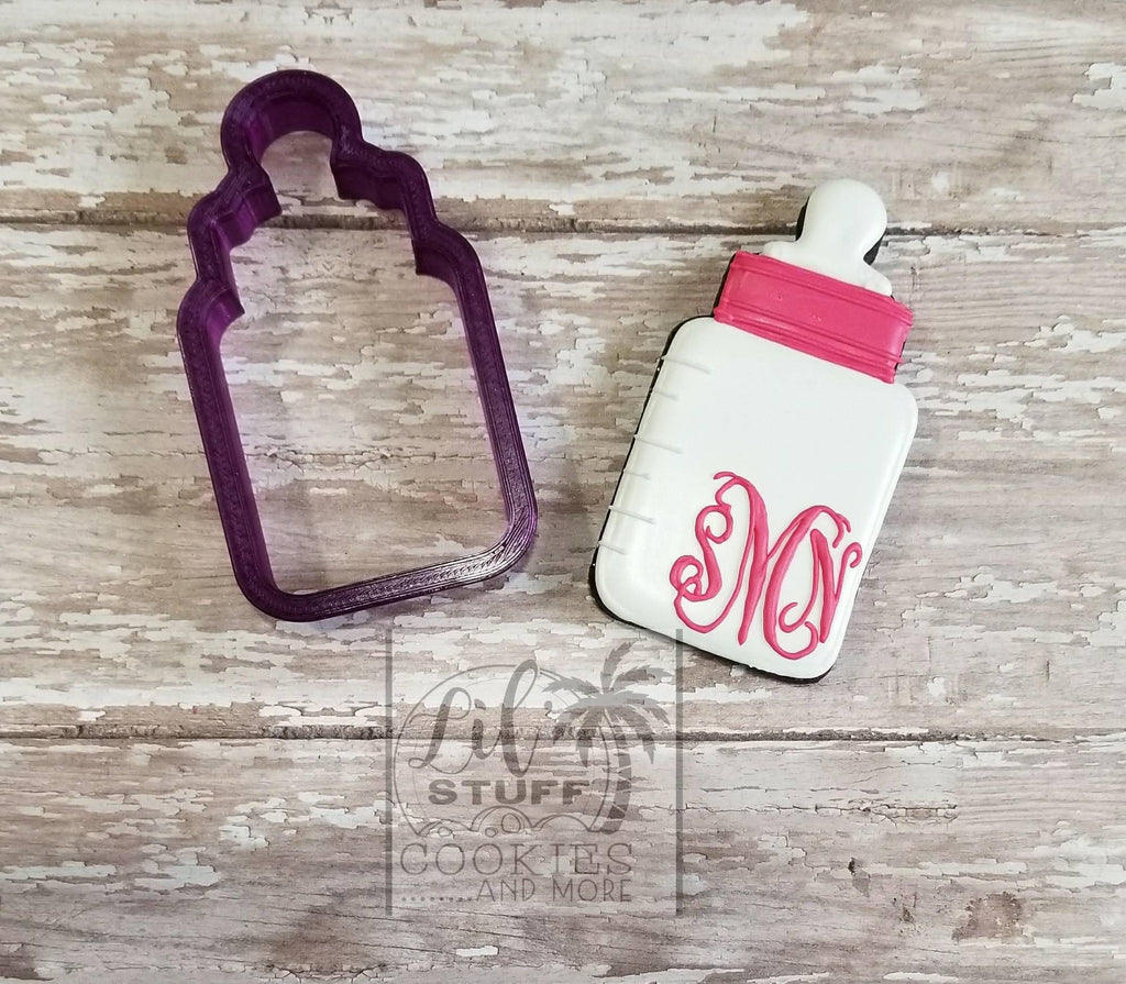 Baby Bottle #2 Cookie Cutter and Fondant Cutter and Clay Cutter