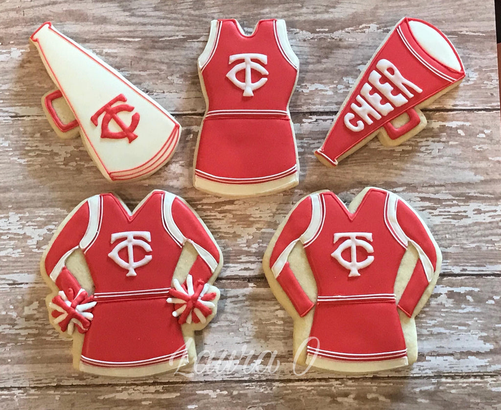 Megaphone or Cheer or Yell Leader Cookie Cutter and Fondant Cutter and Clay Cutter