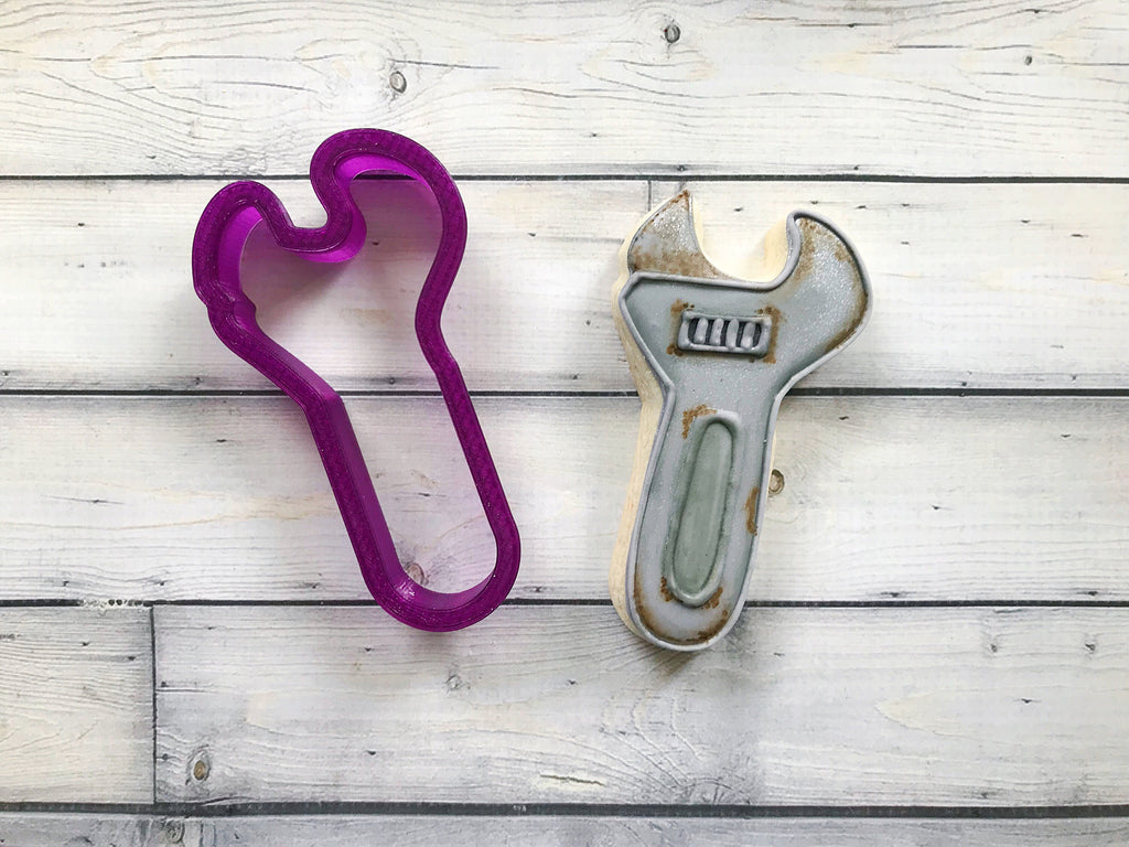 Wrench Cookie Cutter or Fondant Cutter and Clay Cutter