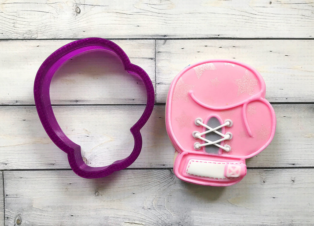 Boxing Glove Cookie Cutter and Fondant Cutter and Clay Cutter