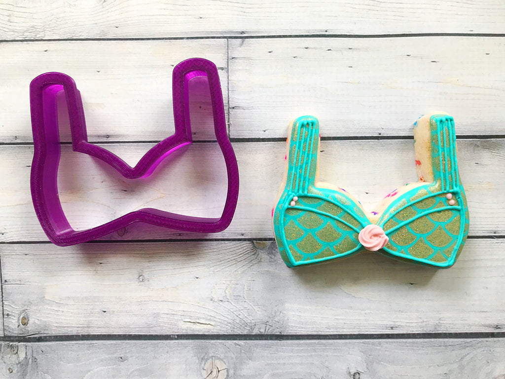 2 Piece Bikini  or Bra and Panties or Underwear Cookie Cutter or Fondant Cutter and Clay Cutter