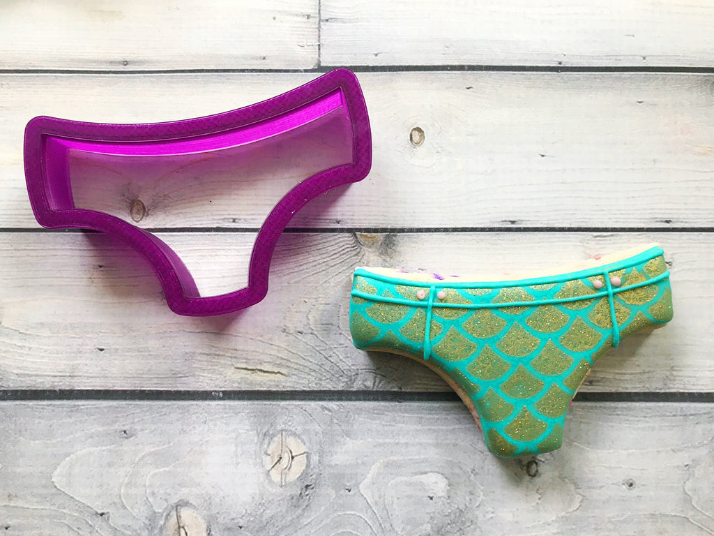 2 Piece Bikini  or Bra and Panties or Underwear Cookie Cutter or Fondant Cutter and Clay Cutter