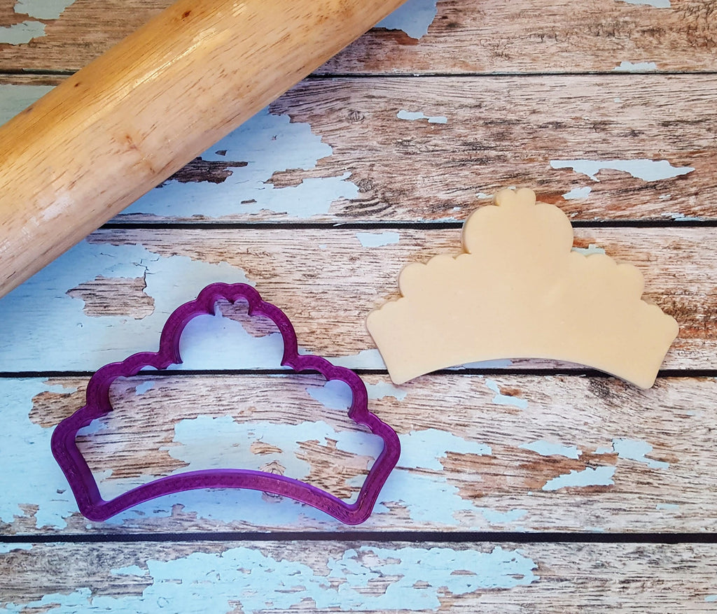 Tiara #3 Cookie Cutter or Fondant Cutter and Clay Cutter