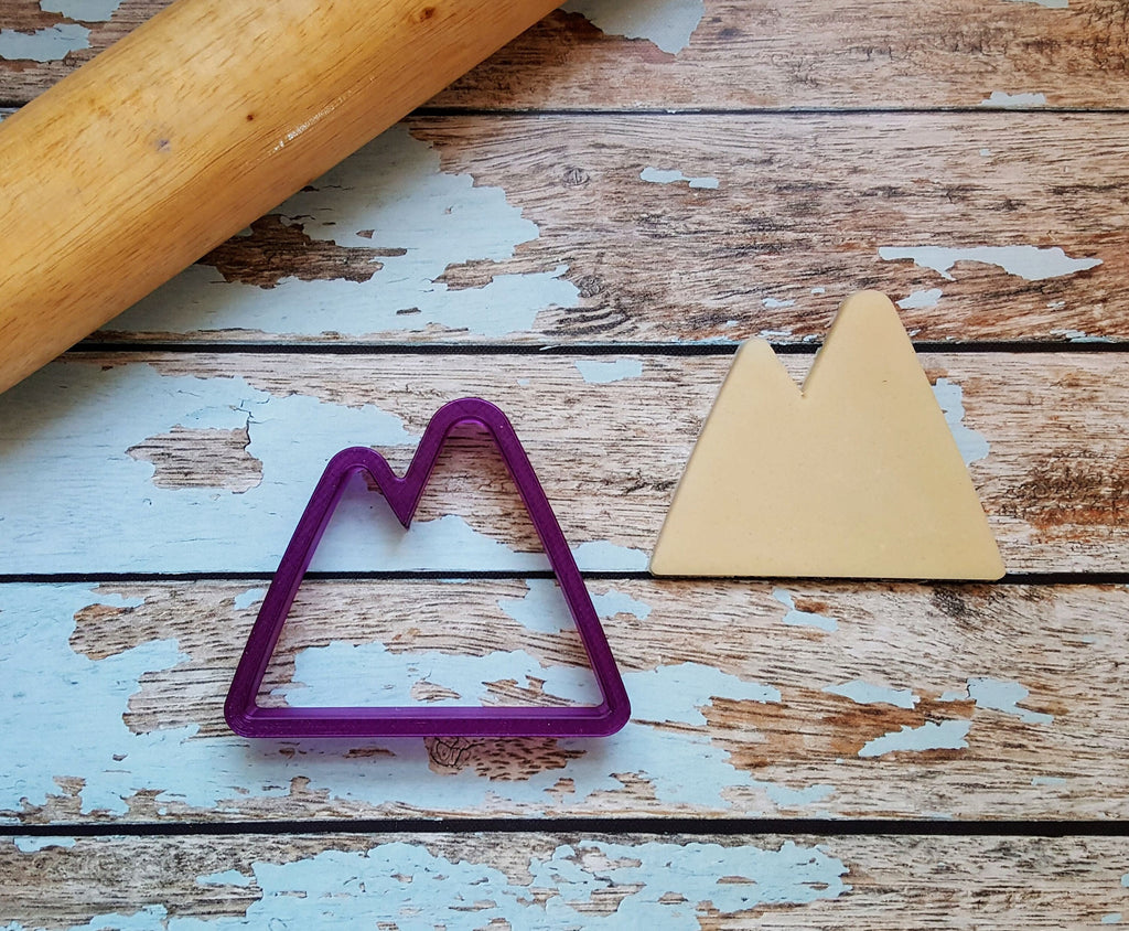 Mountains #2 Cookie Cutter and Fondant Cutter and Clay Cutter