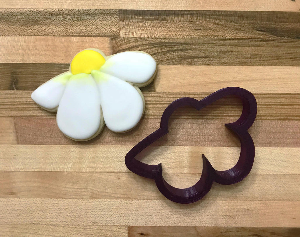 Cone Flower or Wonky Flower Cookie Cutter and Fondant Cutter and Clay Cutter