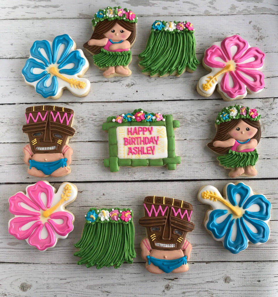 Hula Skirt or Grass Skirt or Luau Skirt Cookie Cutter and Fondant Cutter and Clay Cutter