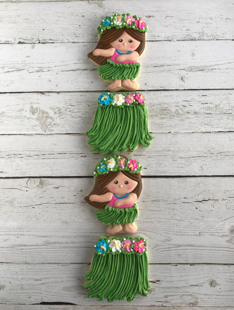 Digital STL File Download Hula Skirt or Grass Skirt or Luau Skirt Cookie Cutter and Fondant Cutter and Clay Cutter