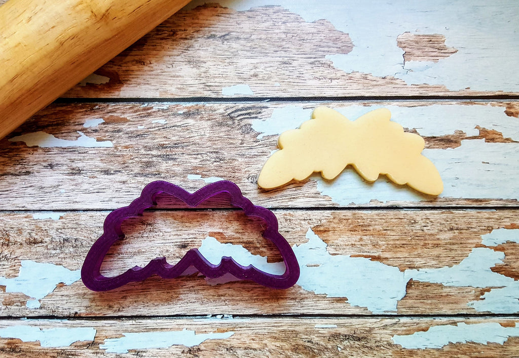 Leaf Flourish #1 Cookie Cutter and Fondant Cutter and Clay Cutter