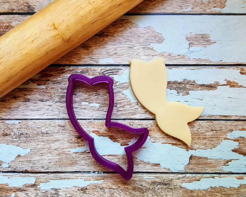 Mermaid Tail #1 Cookie Cutter and Fondant Cutter and Clay Cutter