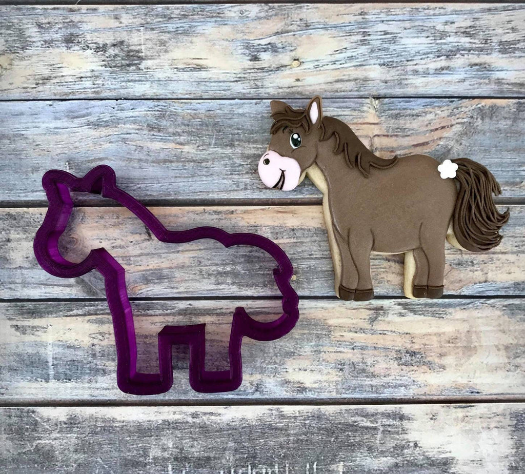 Horse Cookie Cutter and Fondant Cutter and Clay Cutter