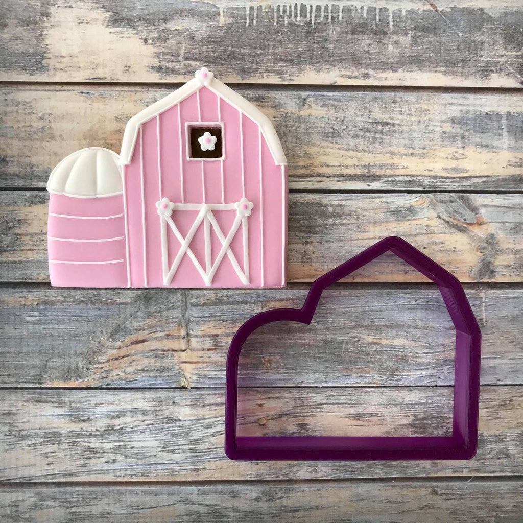 Barn Cookie Cutter or Fondant Cutter and Clay Cutter