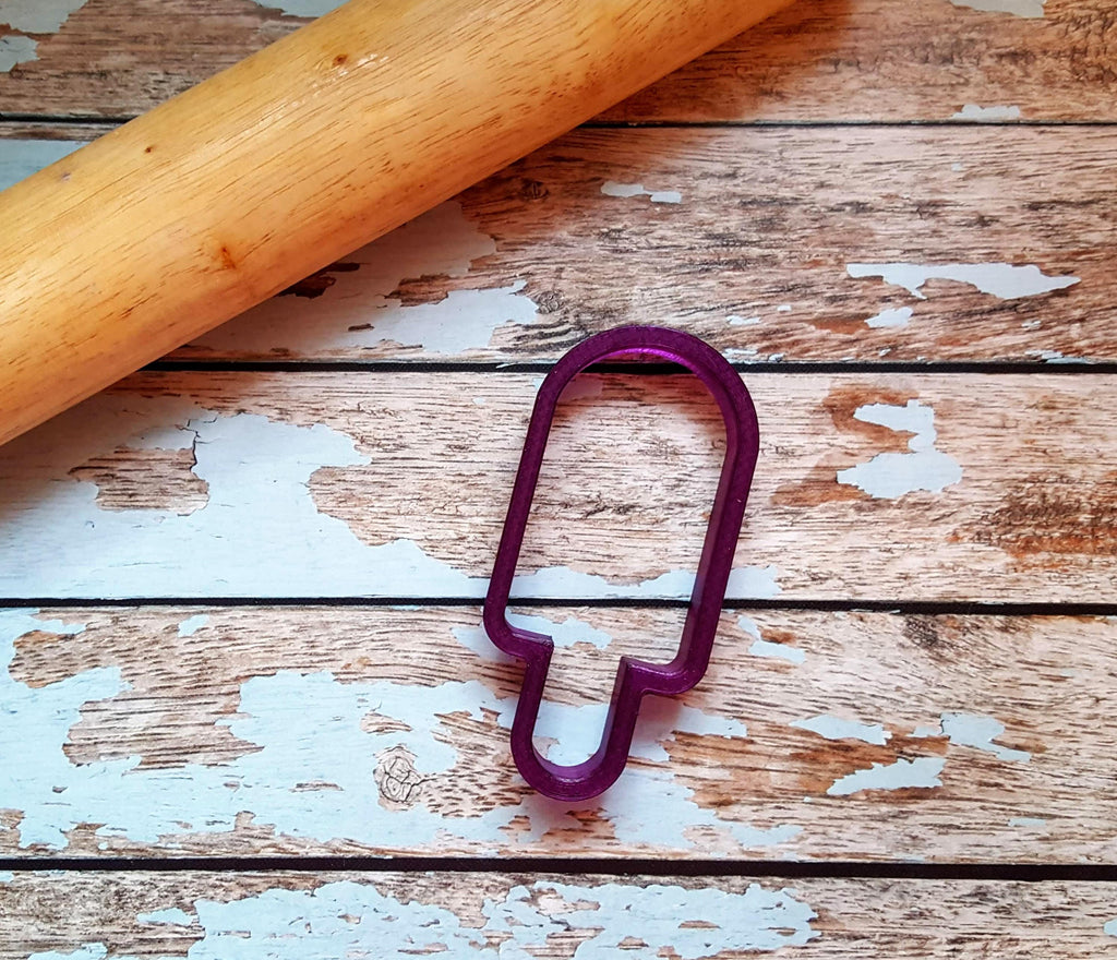 Popsicle with Stick Cookie Cutter and Fondant Cutter and Clay Cutter