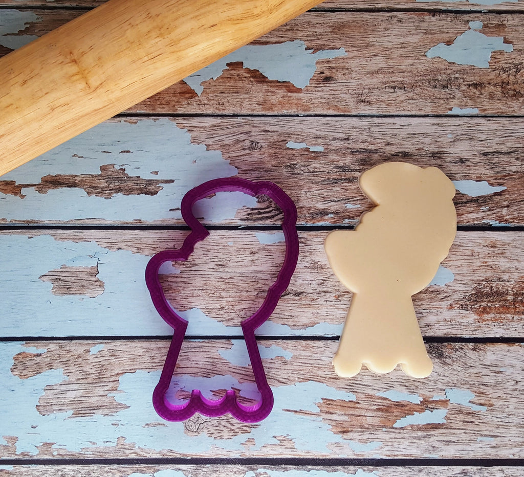 Grill with Flames Cookie Cutter or Fondant Cutter and Clay Cutter