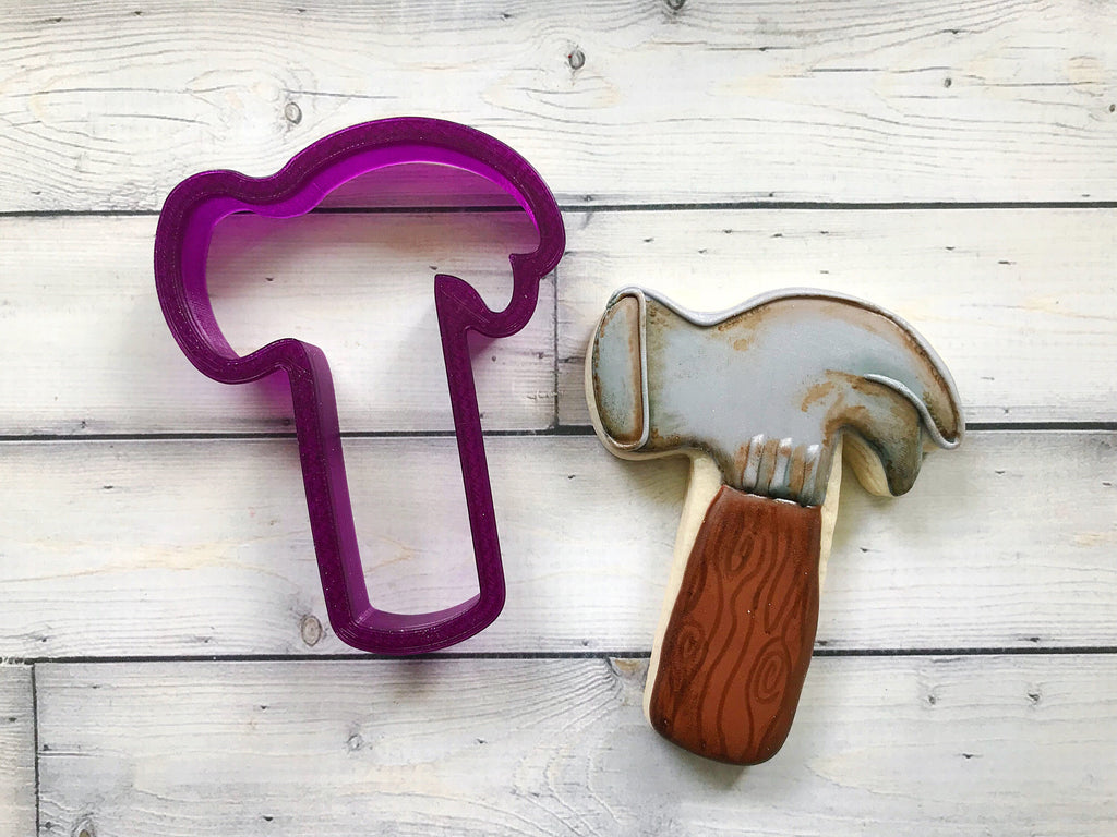 Hammer Cookie Cutter or Fondant Cutter and Clay Cutter