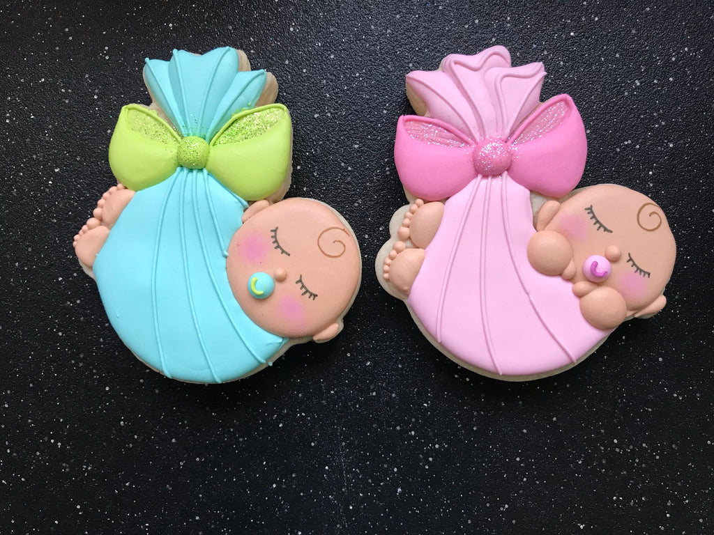 Miss Doughmestic Baby Bundle #1 Cookie Cutter and Fondant Cutter and Clay Cutter