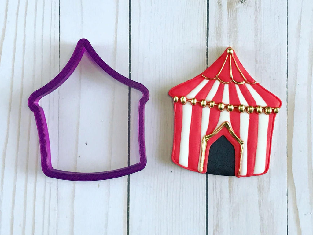 Circus Tent Cookie Cutter and Fondant Cutter and Clay Cutter