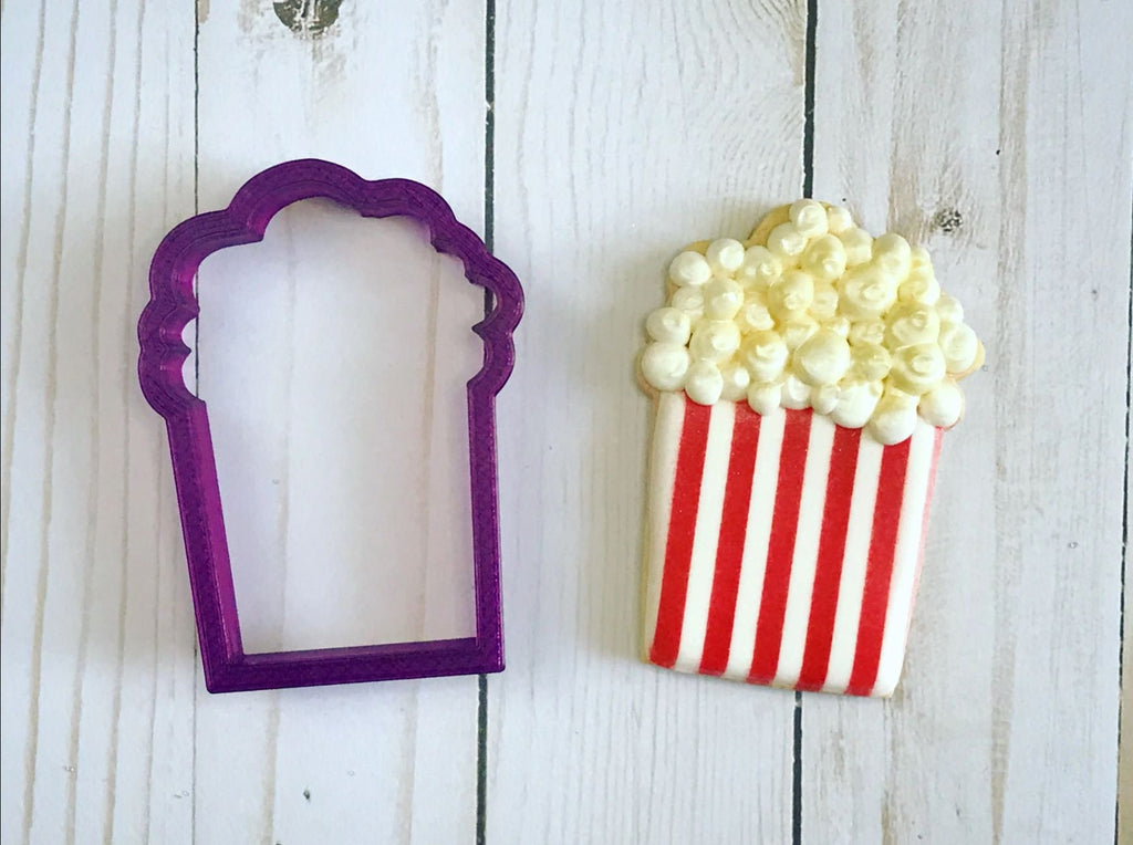 Popcorn / Cupcake Cookie Cutter or Fondant Cutter and Clay Cutter