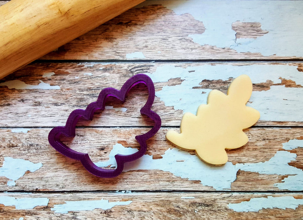 Leaf Flourish #2 Cookie Cutter and Fondant Cutter and Clay Cutter