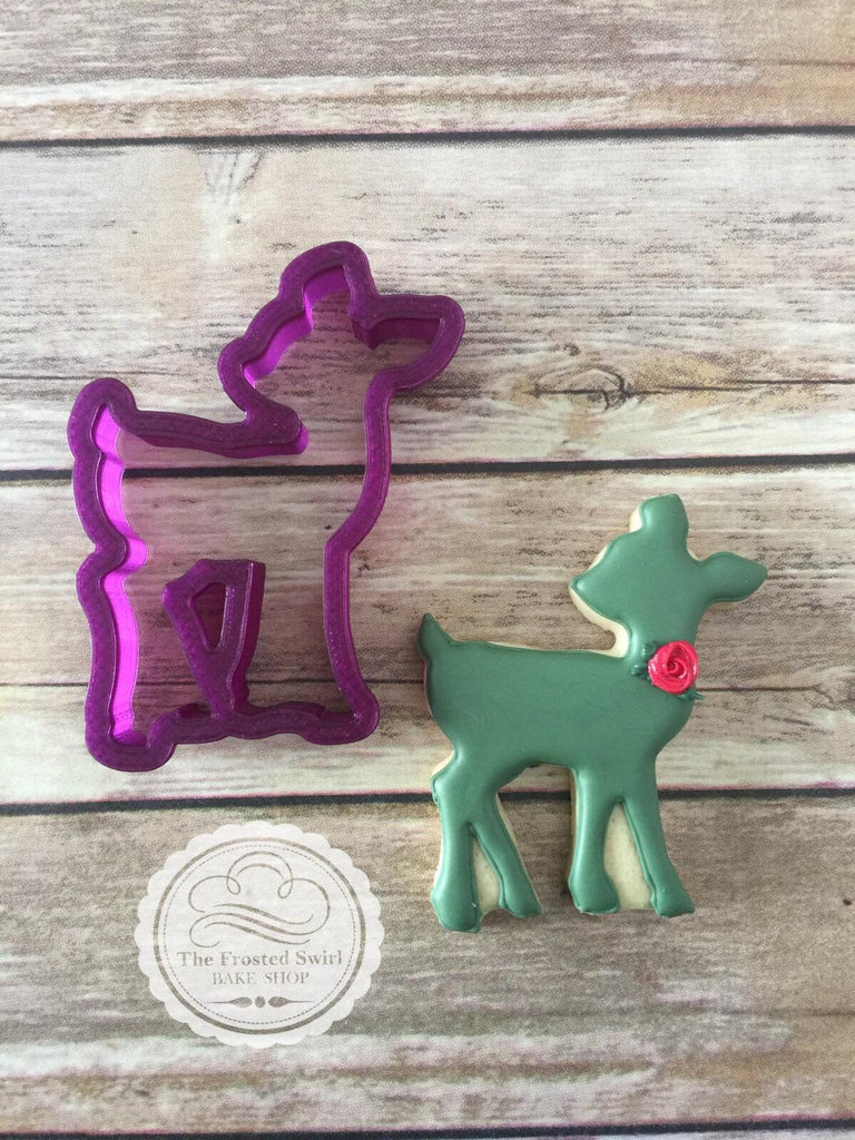 Fawn Cookie Cutter and Fondant Cutter and Clay Cutter