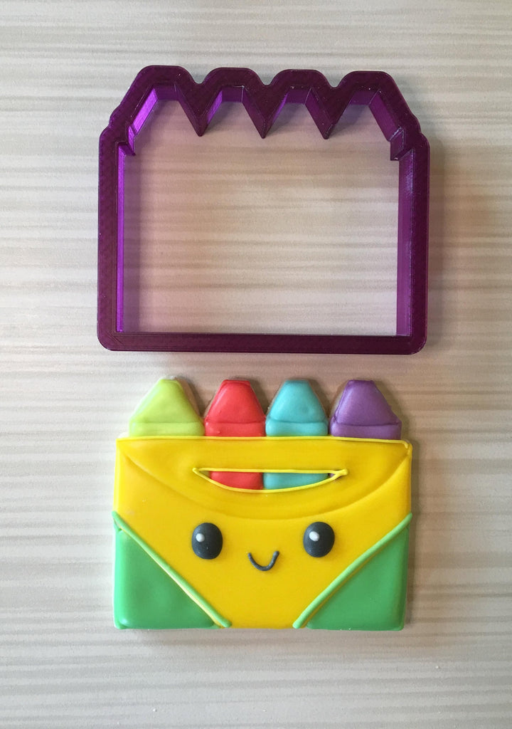 Box of Crayons Cookie Cutter and Fondant Cutter and Clay Cutter