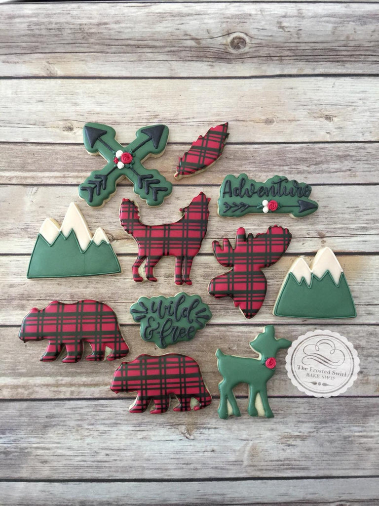 Grizzly Bear or Mamma Bear Cookie Cutter and Fondant Cutter and Clay Cutter