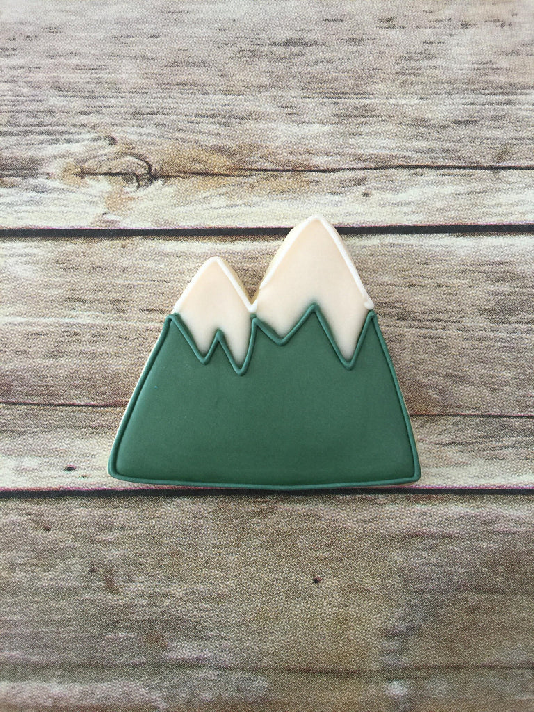 Mountains #2 Cookie Cutter and Fondant Cutter and Clay Cutter