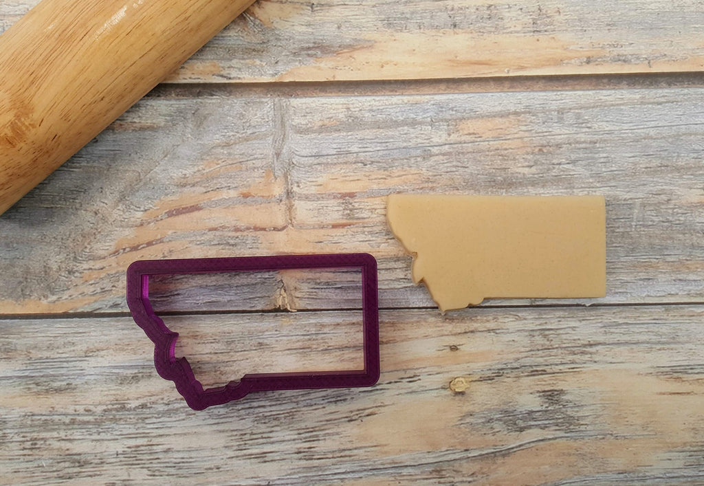 State of Montana Cookie Cutter and Fondant Cutter and Clay Cutter