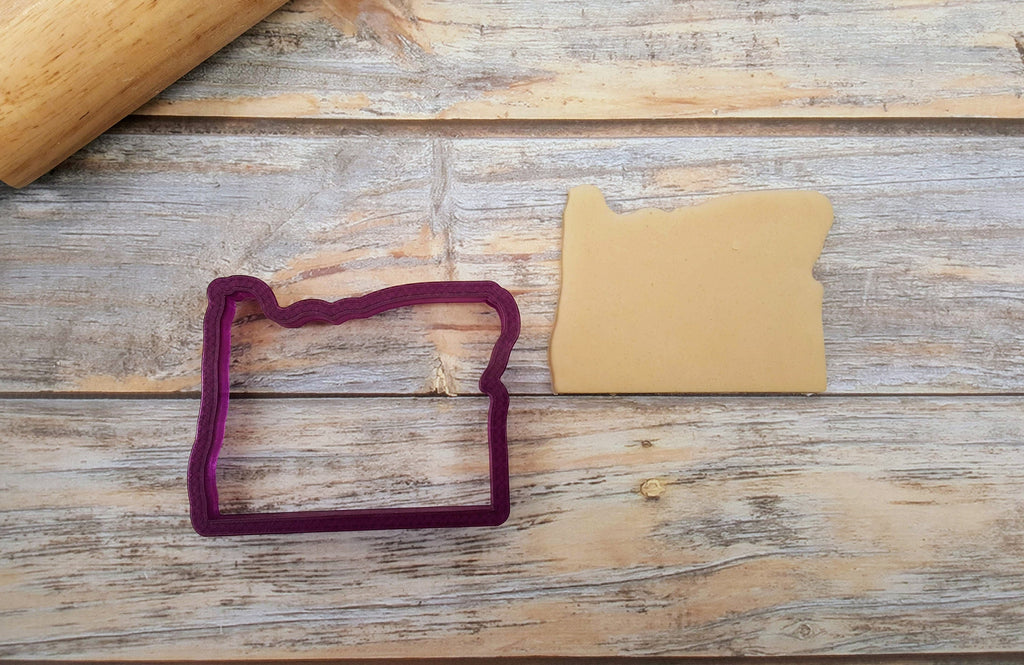 State of Oregon Cookie Cutter and Fondant Cutter and Clay Cutter