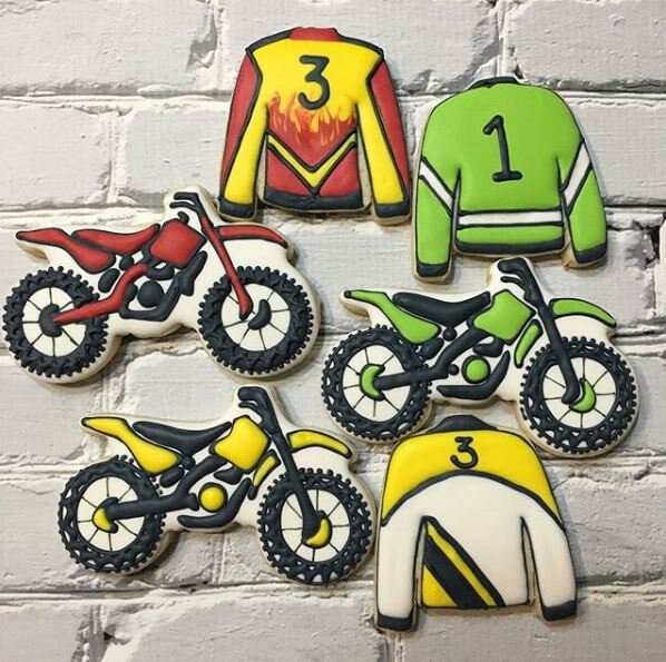 Dirt Bike Cookie Cutter and Fondant Cutter and Clay Cutter