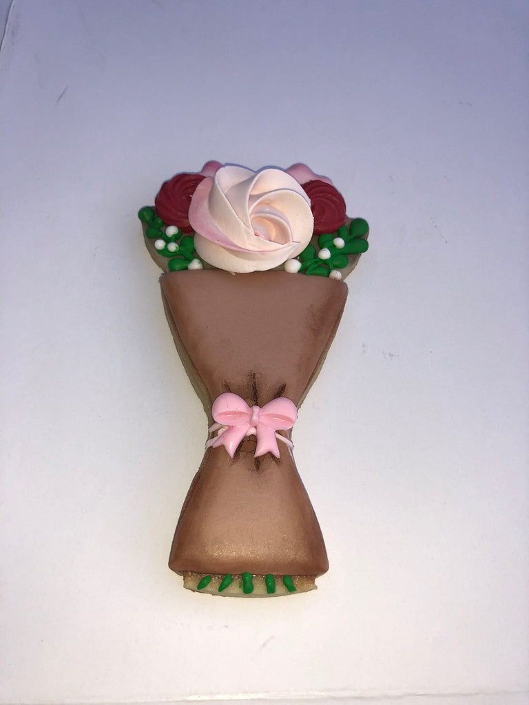 Floral Bouquet or Wedding DressCookie Cutter and Fondant Cutter and Clay Cutter