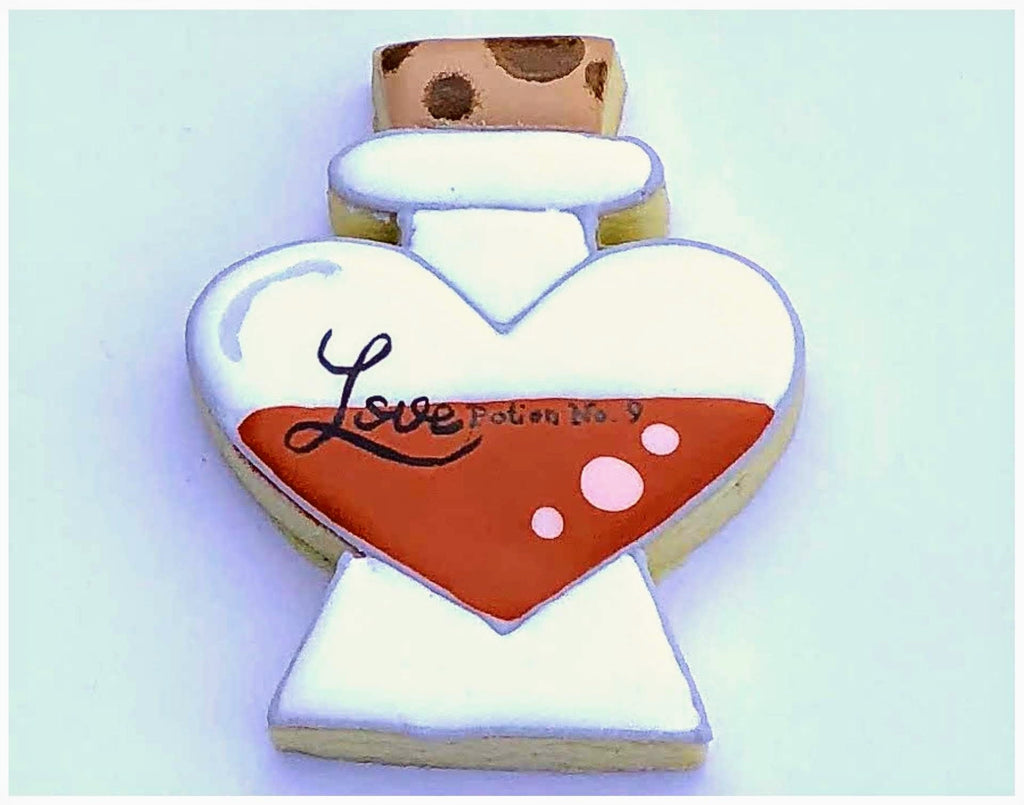 Love Potion Bottle Cookie Cutter and Fondant Cutter and Clay Cutter